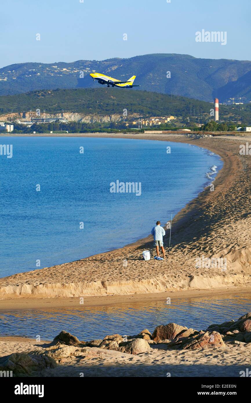 France Corse Du Sud Gulf Of Ajaccio Ajaccio Beach