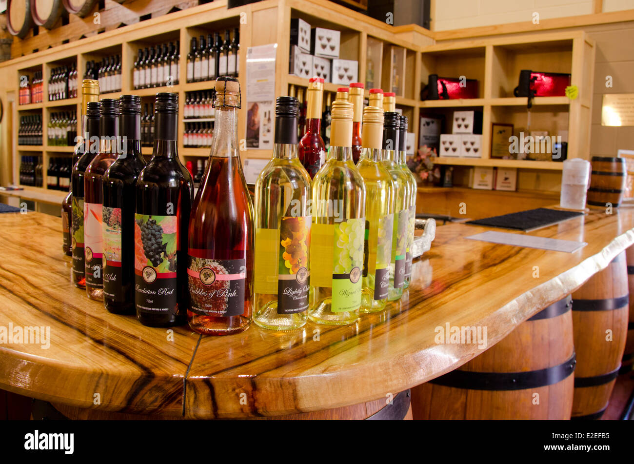 Australia, Queensland, Mount Tamborine. Cedar Creek Estate & Winery