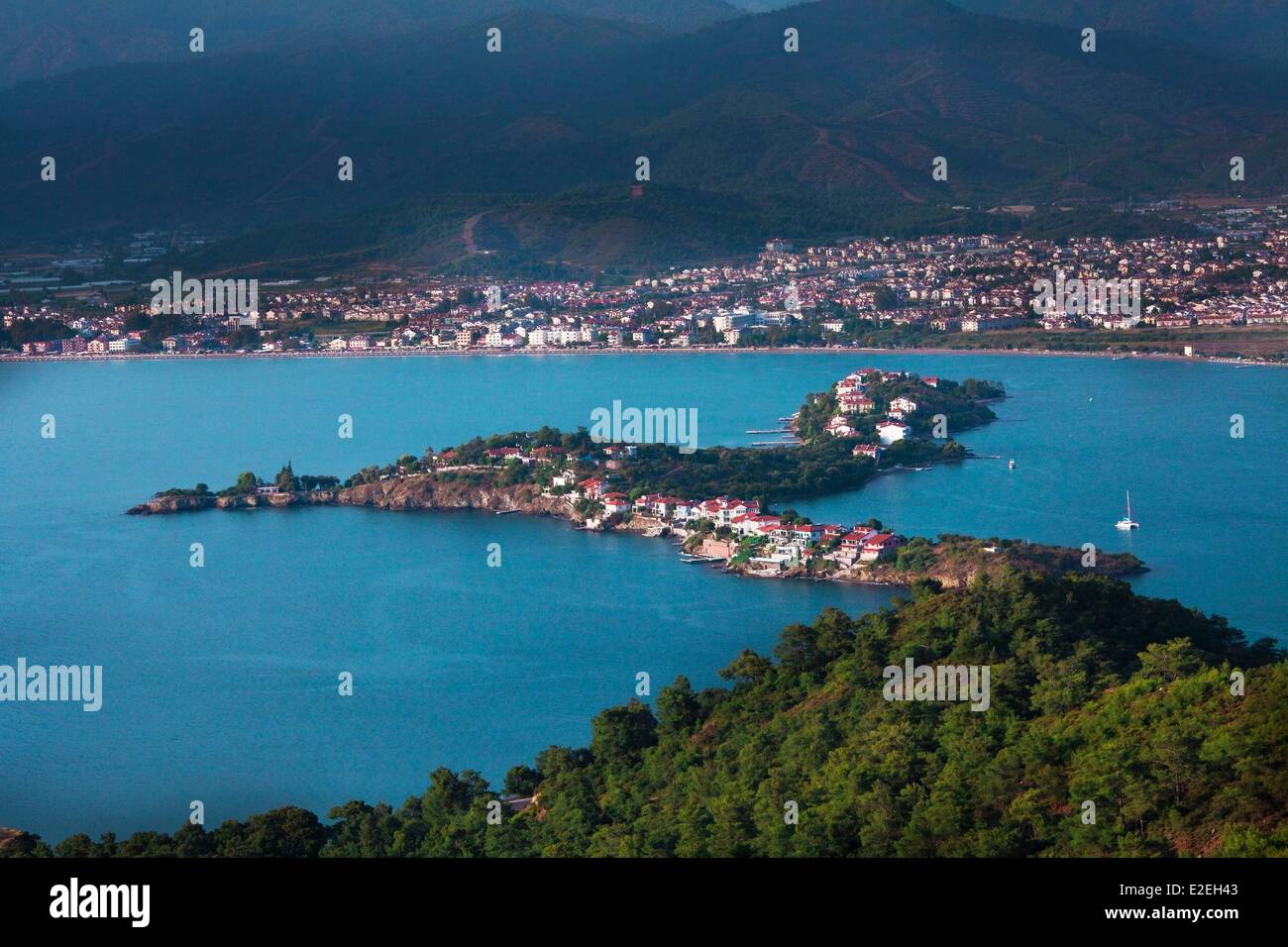 Turkey, Aegean Sea, Mugla province, Fethiye Stock Photo