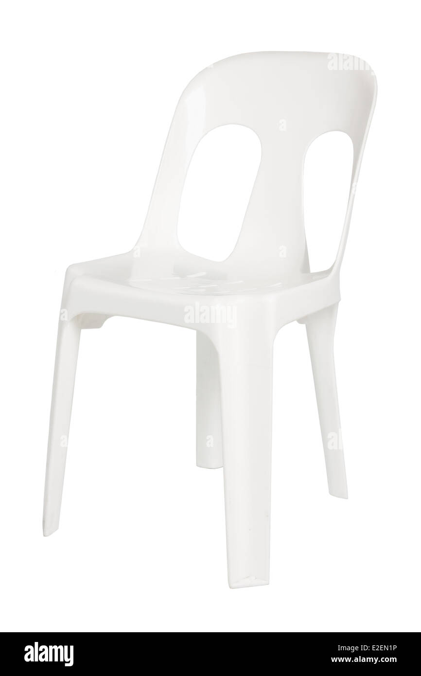 Acrylic Patio Chair Stock Photo