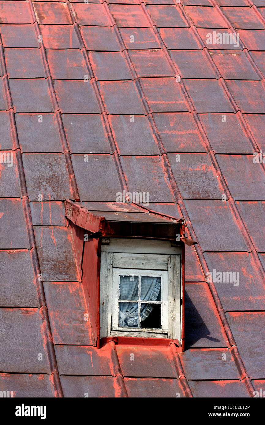 France Doubs Mouthe House Of Haut Doubs Sheet Metal Roof