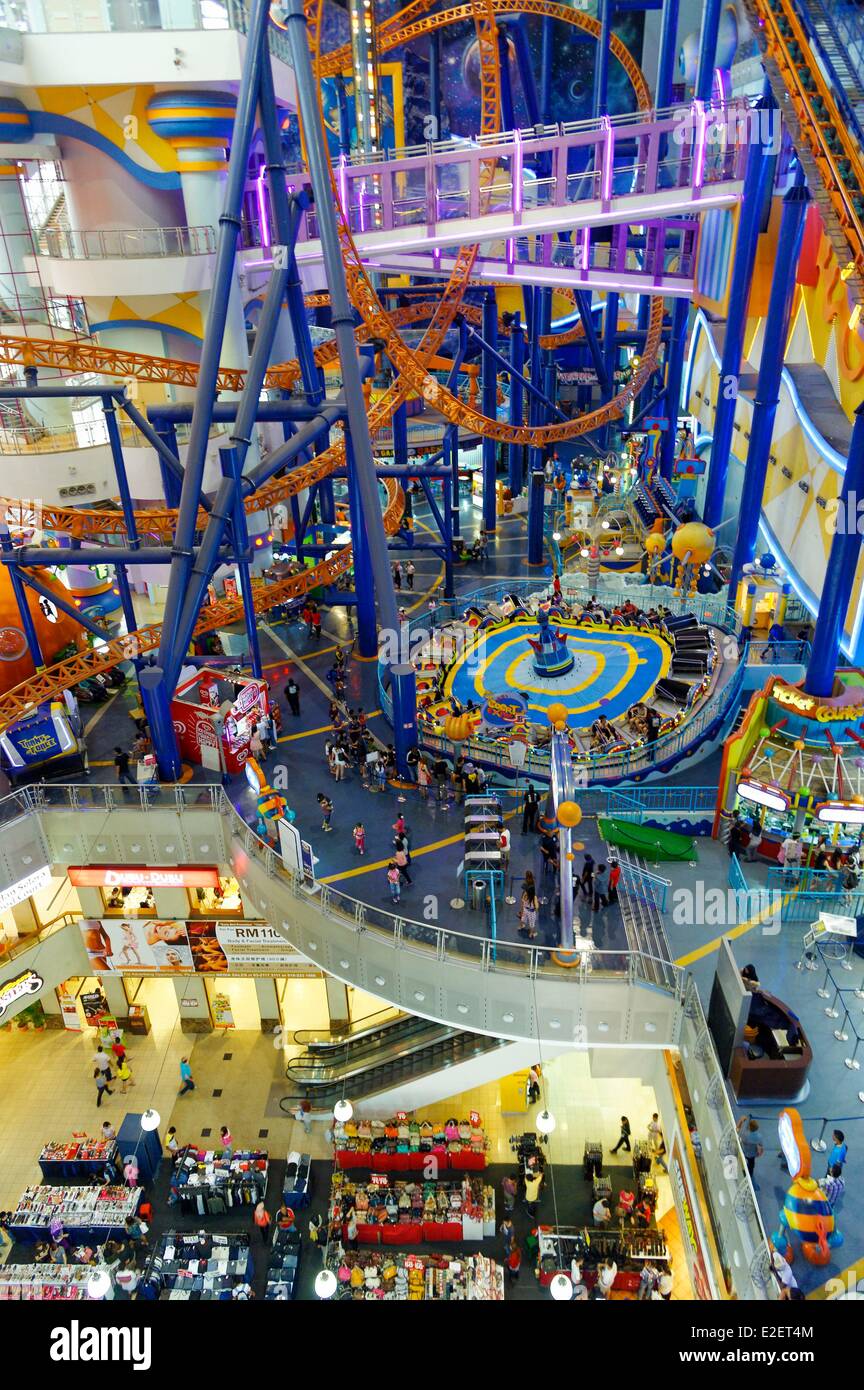 Malaysia, Kuala Lumpur, Berjaya Times Square shopping mall, games in an  amusement park Stock Photo - Alamy