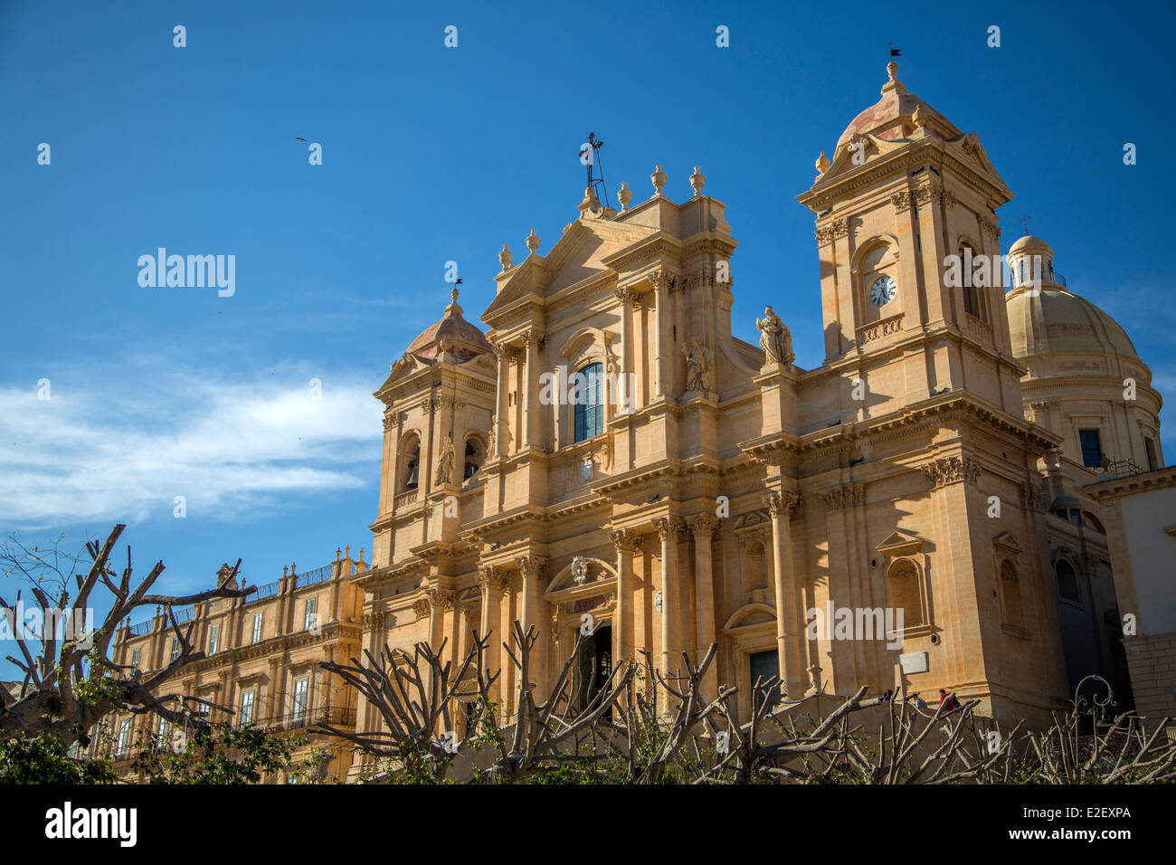 Noto cathedral at Sicily Stock Photo - Alamy