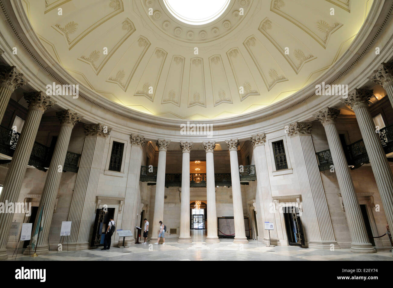 United States, New York, Federal Hall, Main Hall Stock Photo