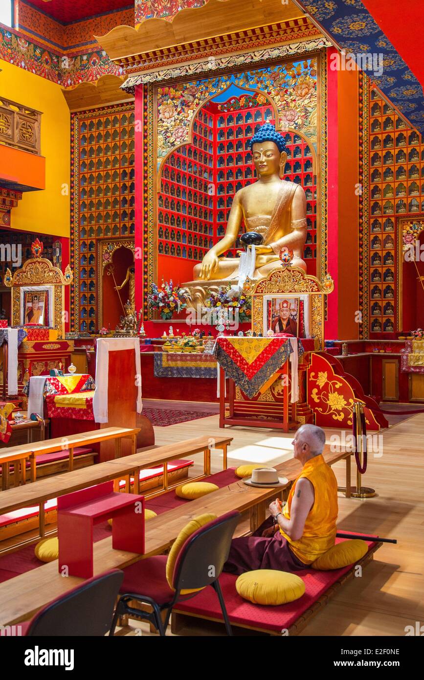 France, Puy de Dome, Biollet, Dhagpo Kundreul Ling largest Buddhist ...