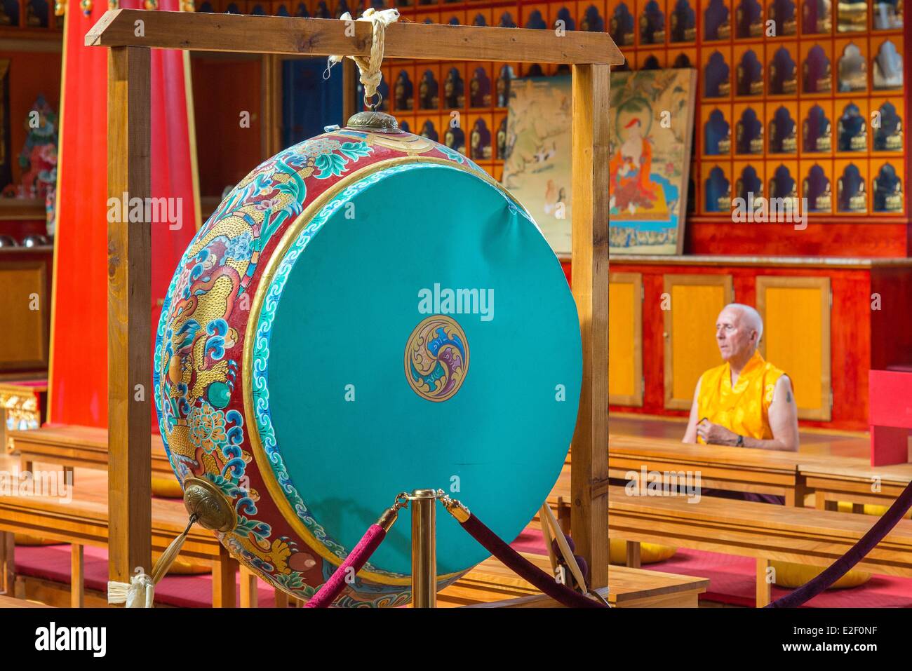 France, Puy de Dome, Biollet, Dhagpo Kundreul Ling largest Buddhist ...