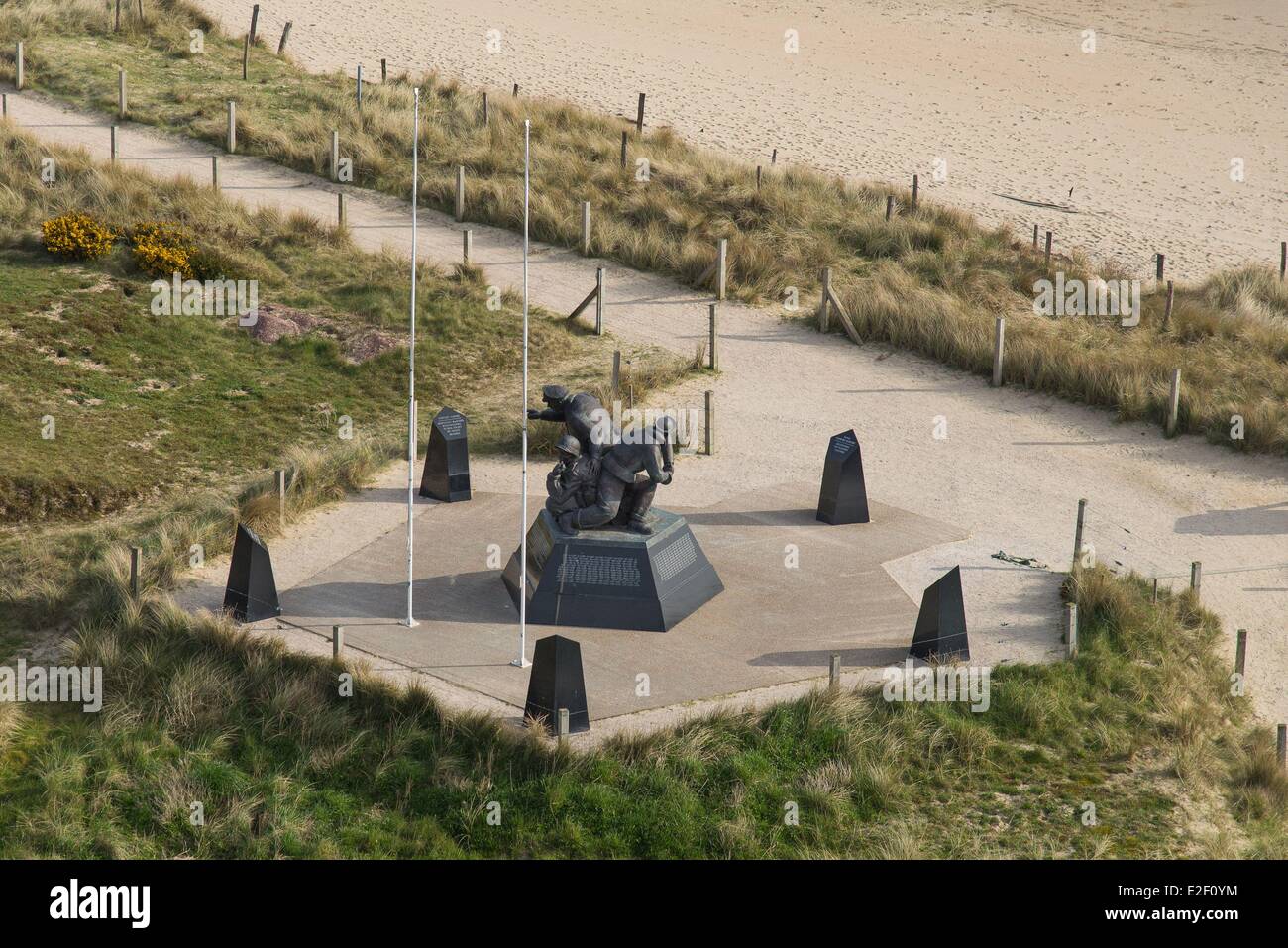 France Manche Sainte Marie du Mont Utah Beach Landing Museum U.S. Navy