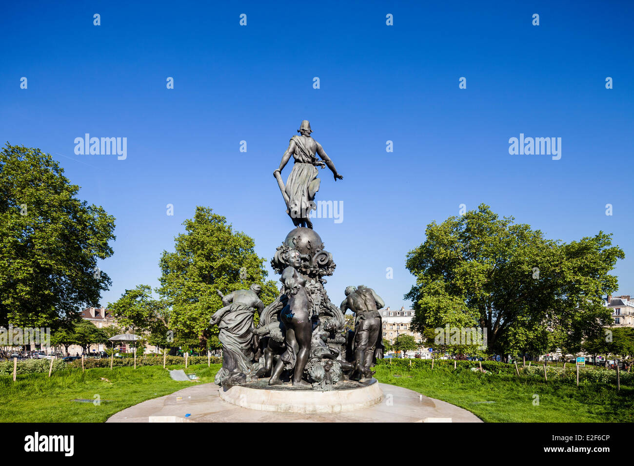 place de la nation paris france