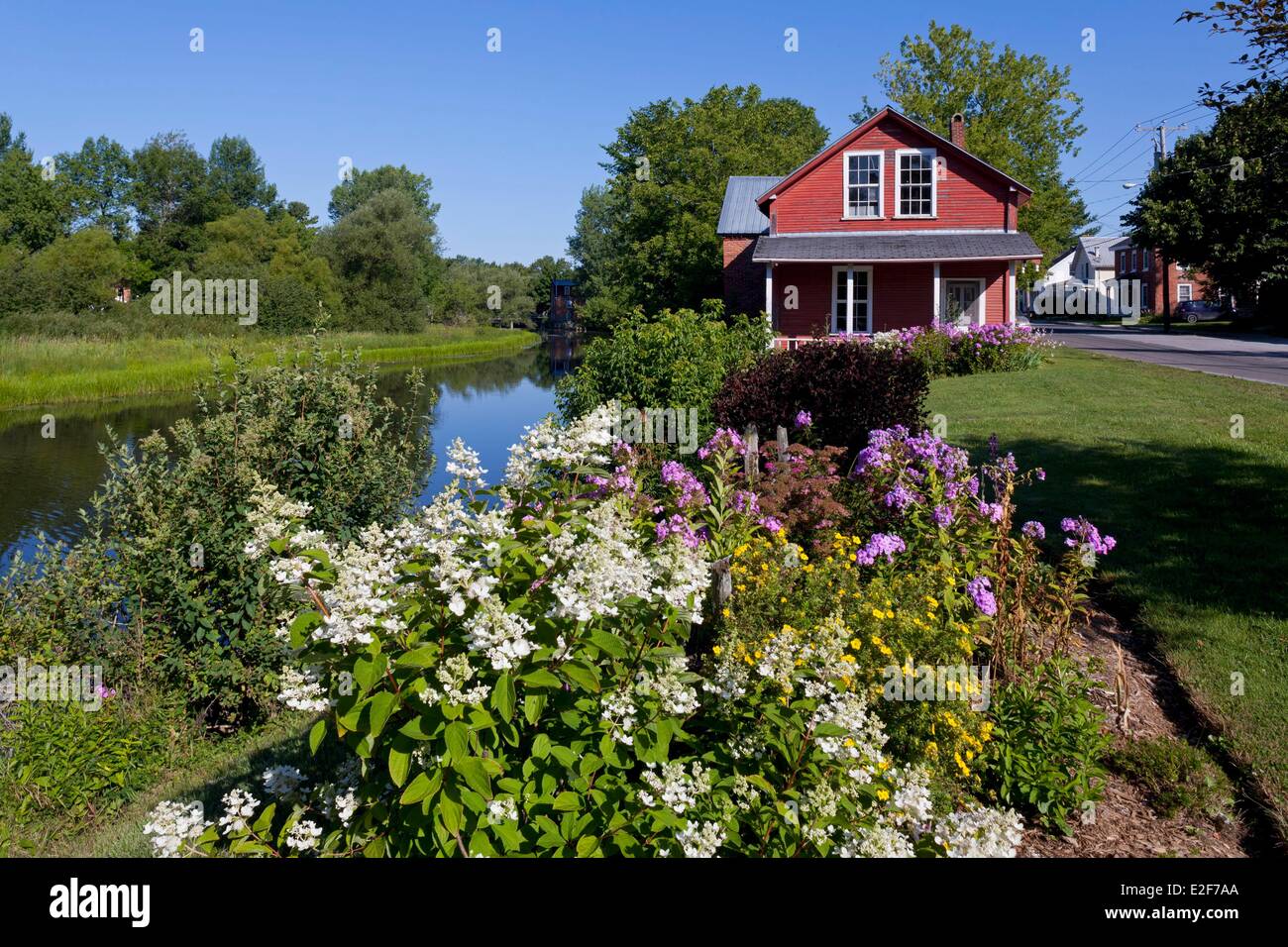 Canada Quebec The Eastern Townships Or Estrie Stanbridge East Old Stock Photo Alamy
