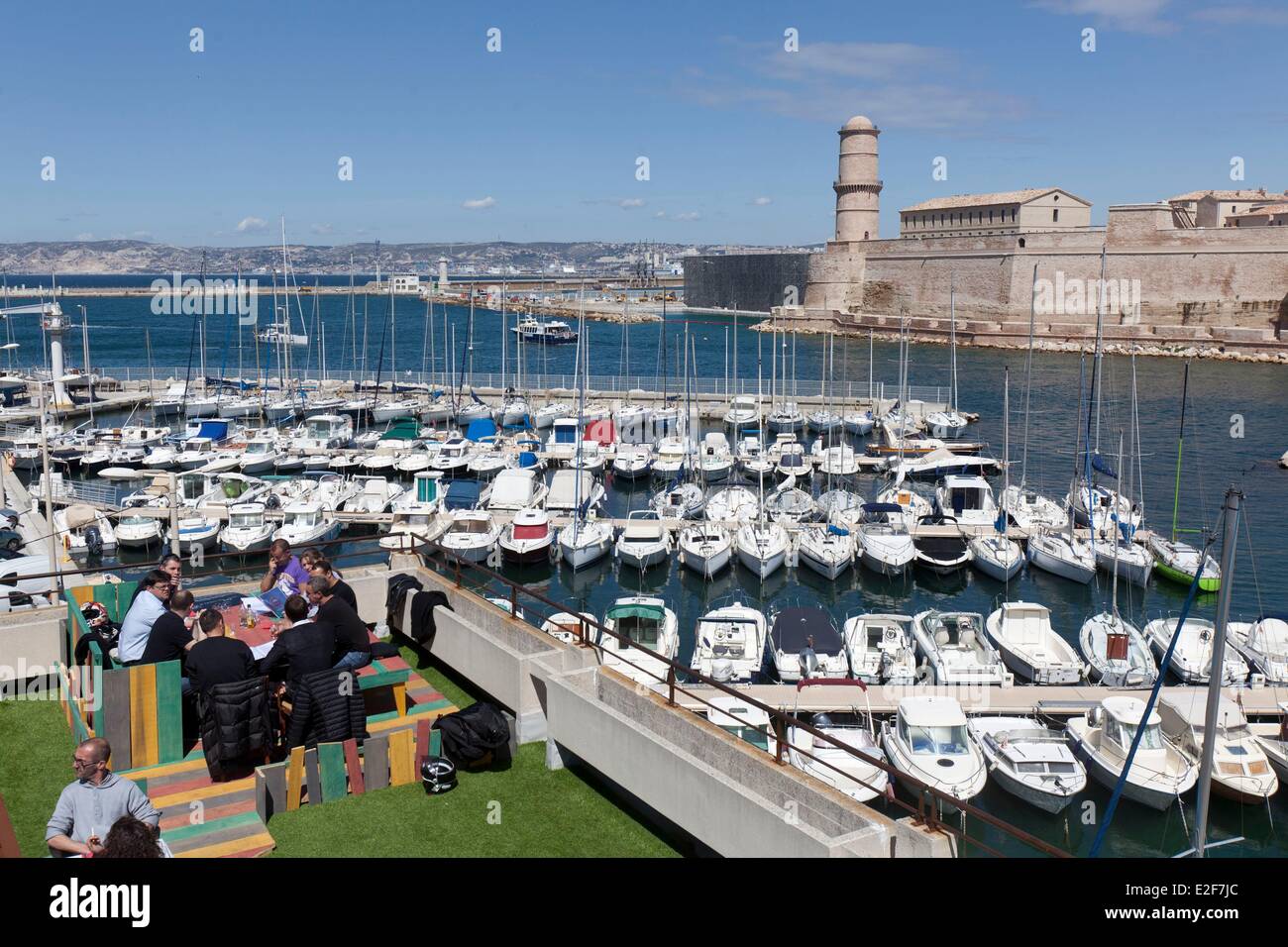 Marseille Mucem Terrace Stock Photos & Marseille Mucem Marseille Mucem Terrace Stock Photos & Marseille Mucem