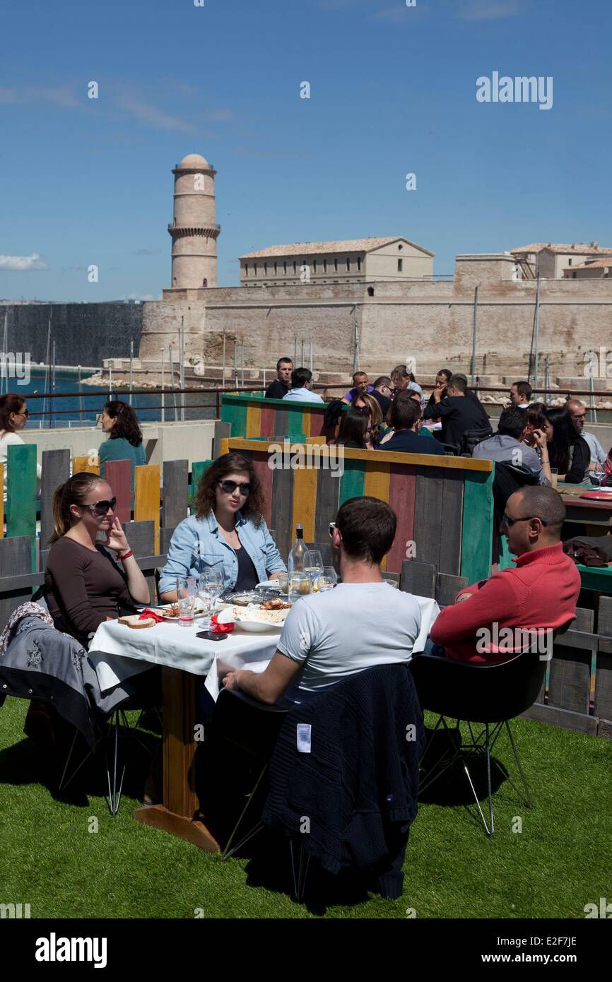 Marseille Mucem Terrace Stock Photos & Marseille Mucem Marseille Mucem Terrace Stock Photos & Marseille Mucem