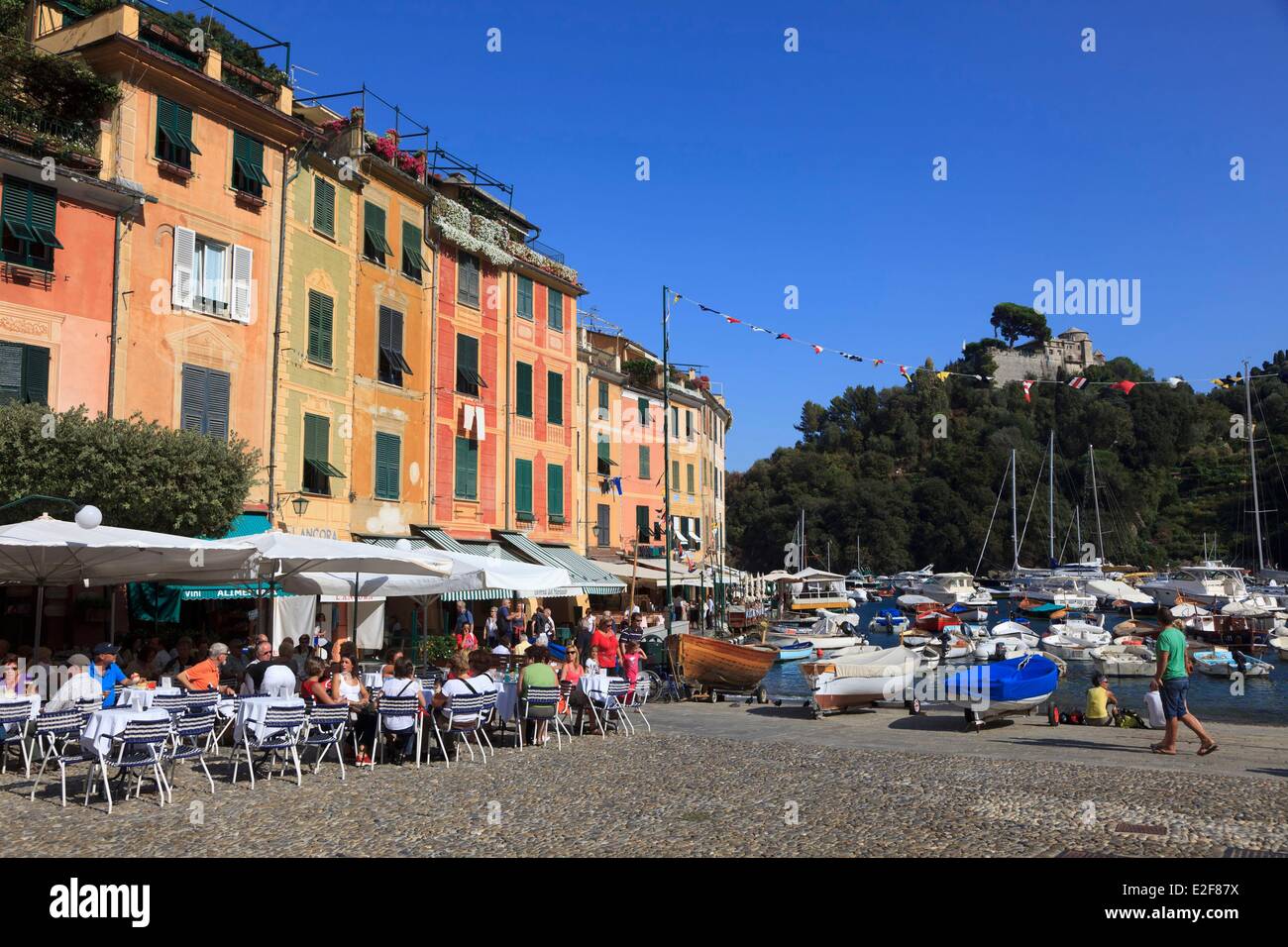 Italy, Liguria, Riviera, Portofino Stock Photo - Alamy