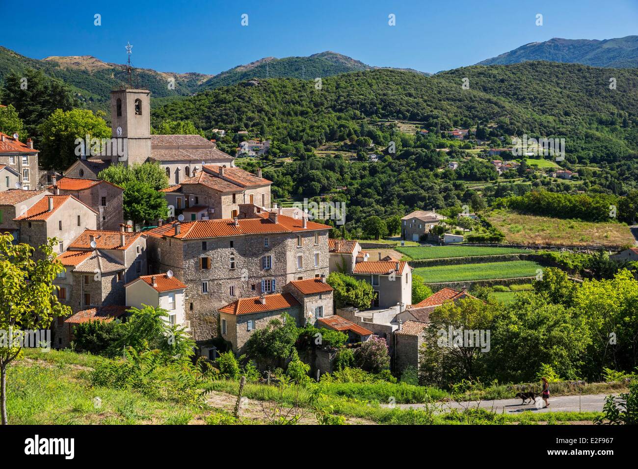 Cevennes village france hi-res stock photography and images - Alamy