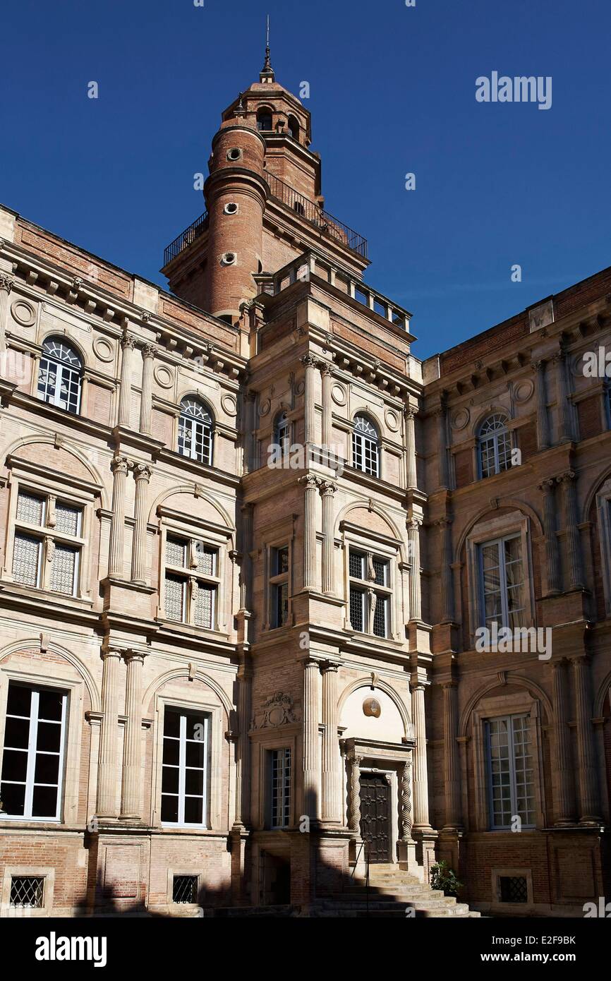 France, Haute Garonne, Toulouse, Hotel d'Assezat, Bemberg Fondation museum Stock Photo