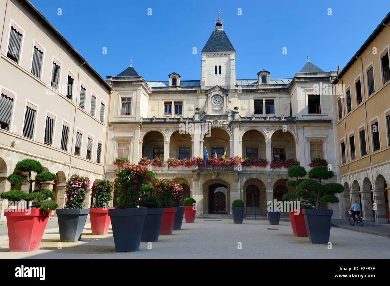 France, Isere, Vienne, the City Hall Stock Photo