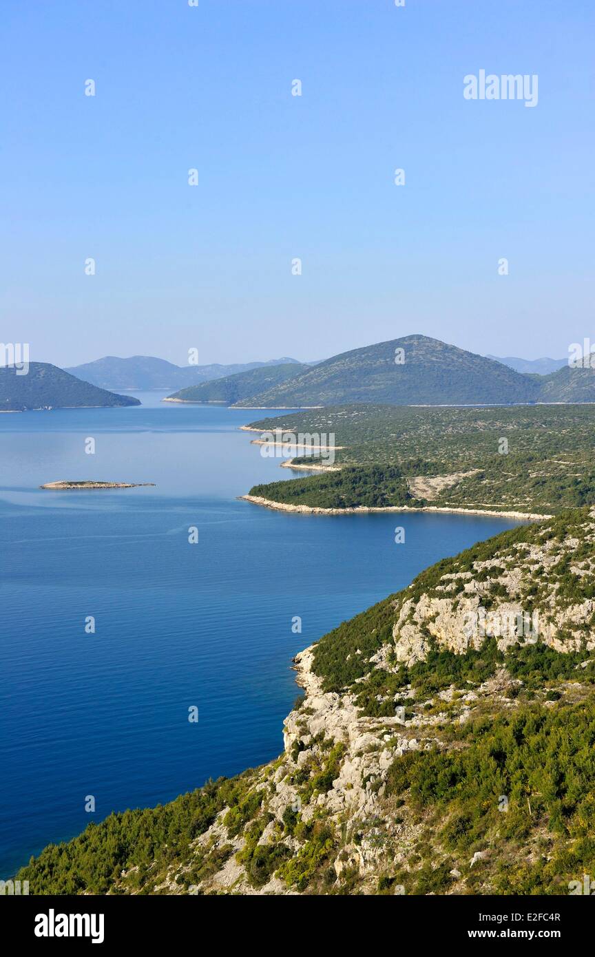 Croatia, Dalmatia, Dalmatian coast, near Dubrovnik Stock Photo - Alamy