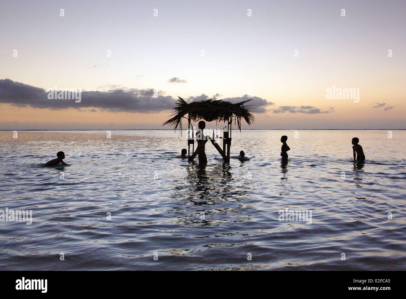 France Reunion island (French overseas department) Saint Paul lagoon of ...