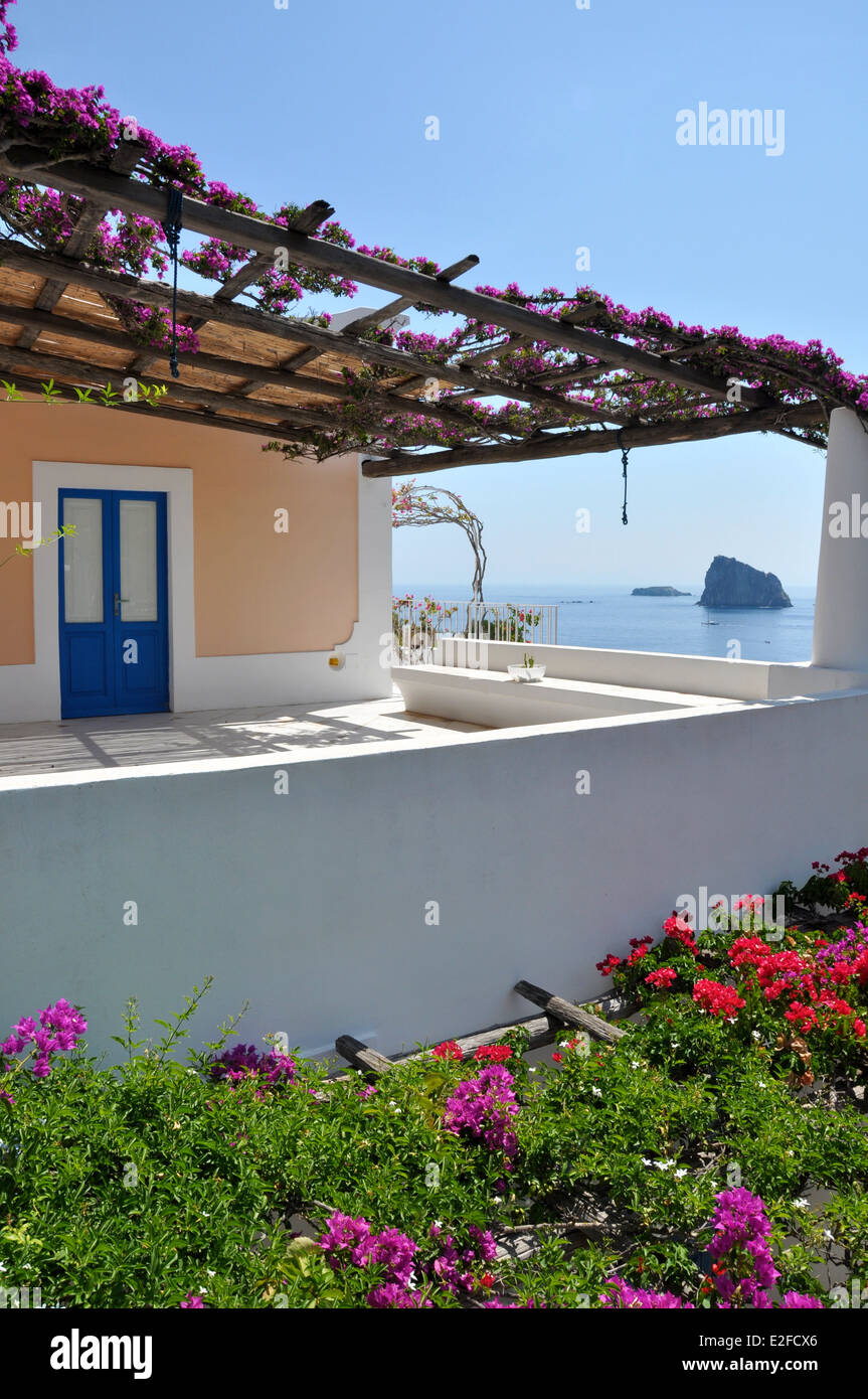 Aeolian Islands, Panarea, Messina Sicily, Italy, europe Stock Photo