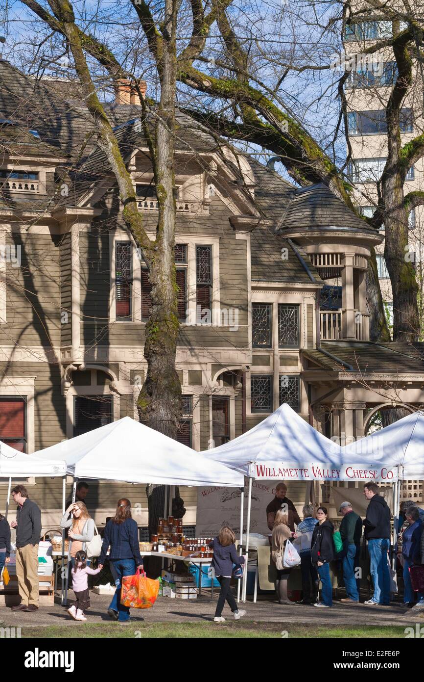 United States Oregon Portland South Park Blocks Farmers Market organic
