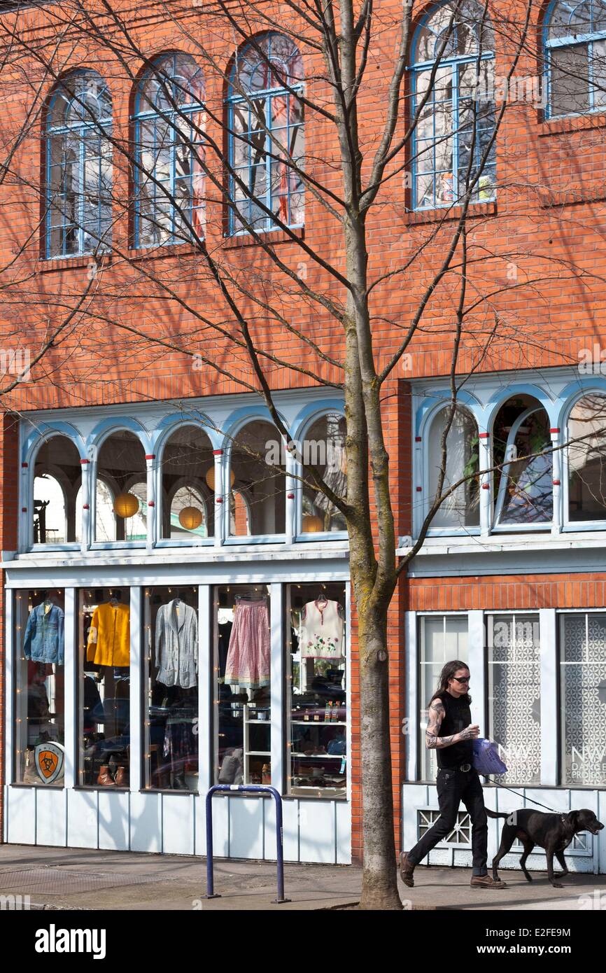 United States, Oregon, Portland, North Mississippi Avenue clothing