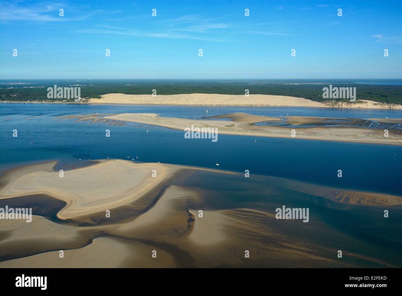 France, Gironde, Bassin d'Arcachon, La Teste de Buch, the Dune du Pyla ...