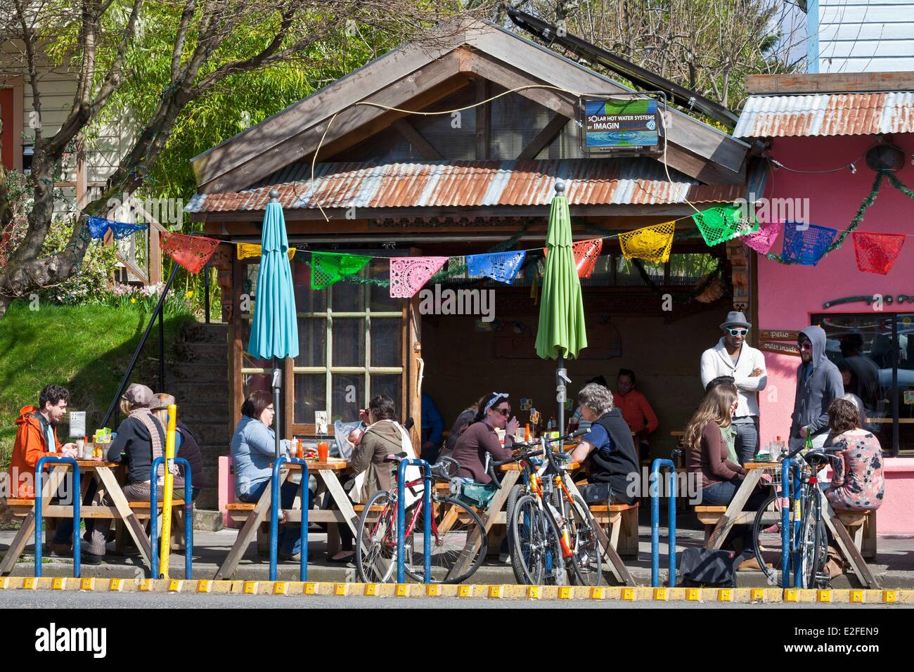 United States, Oregon, Portland, North Mississippi Avenue, Mexican