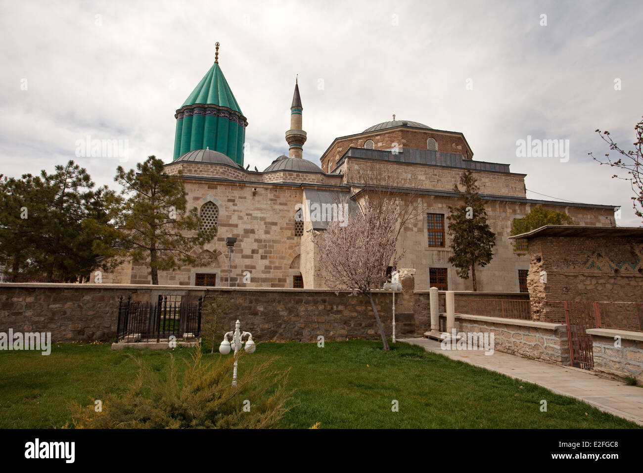 Konya: Mevlana Museum Stock Photo