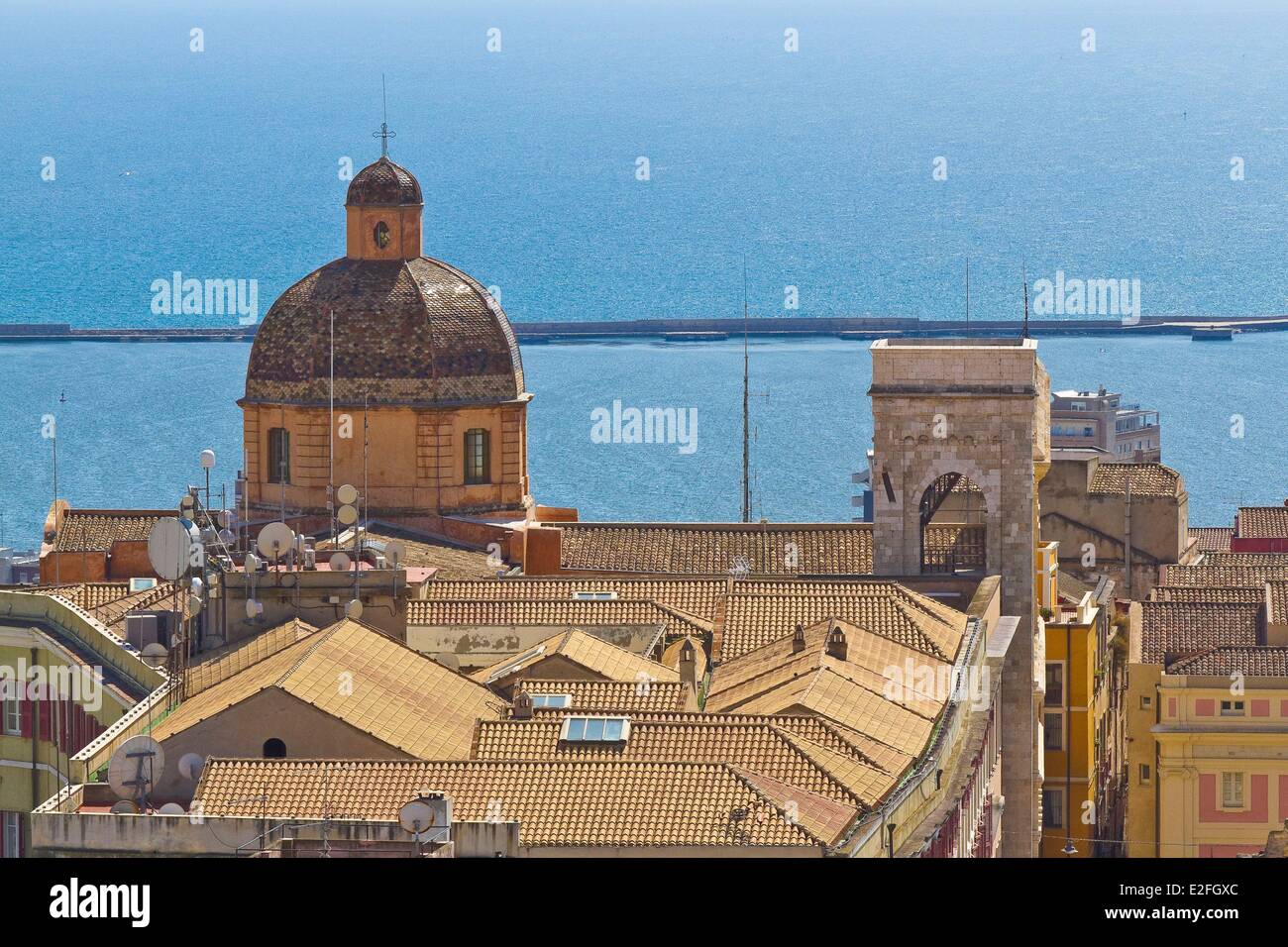 Italy, Sardinia, Cagliari province, Cagliari Stock Photo
