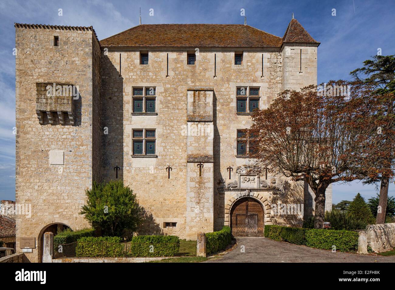 France, Tarn et Garonne, Gramont, castle Stock Photo Alamy