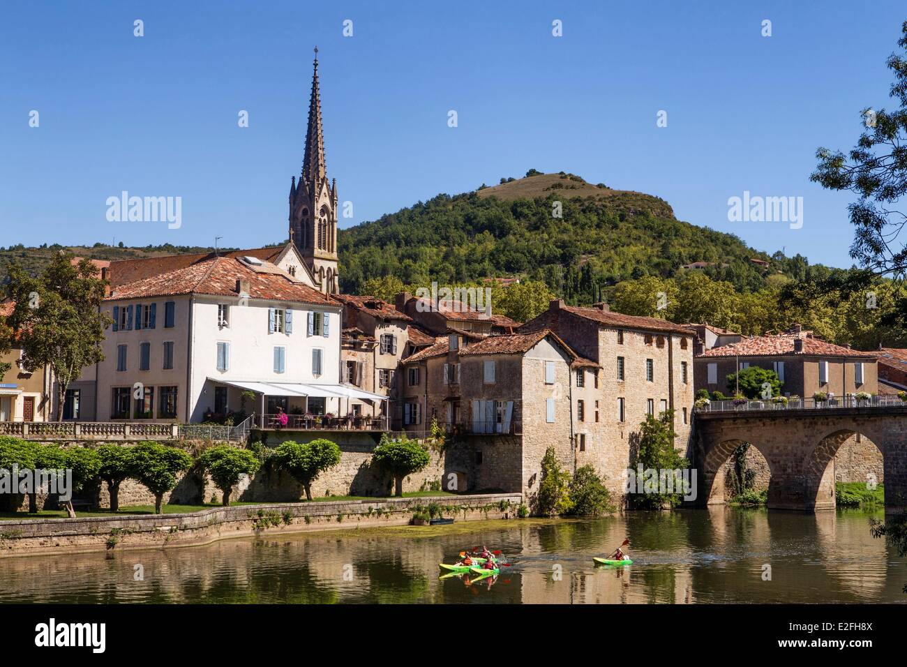 France, Tarn et Garonne, Saint Antonin Noble Val Stock Photo Alamy