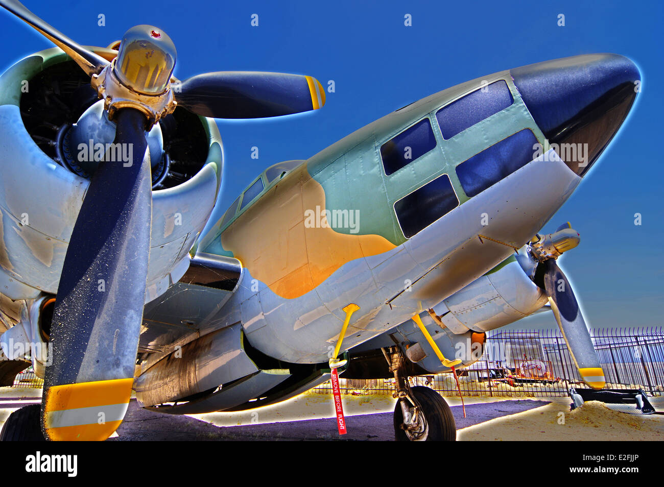 WWII Warbirds, fighter planes from Falcon Field Aviation located in