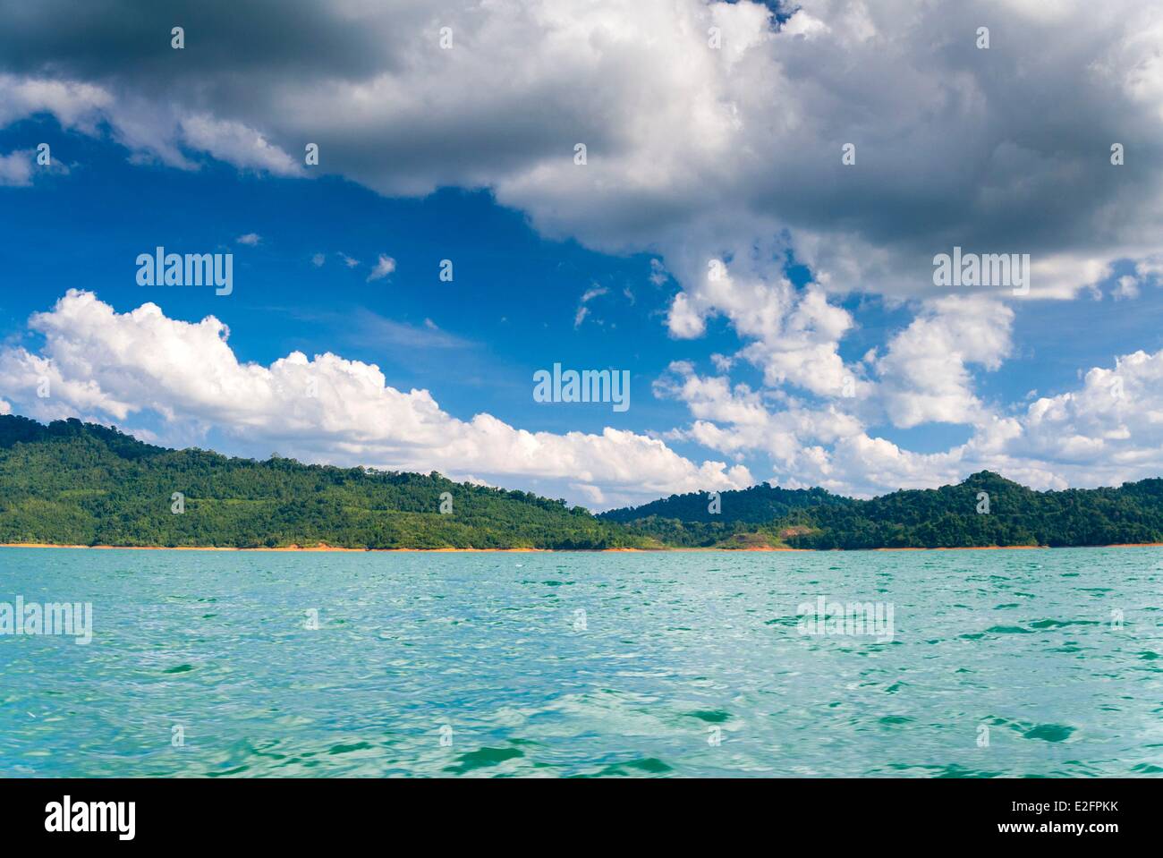 Malaysia Malaysian Borneo Sarawak State Lake Batang Ai Batang Ai National Park Stock Photo