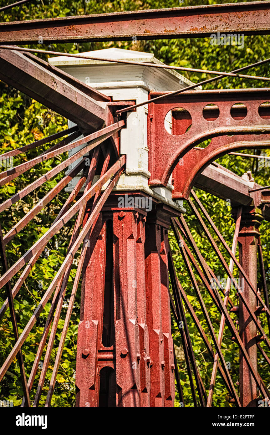 Bollman Iron Truss Railroad Bridge, Historic Savage Mill, 8600 Foundry