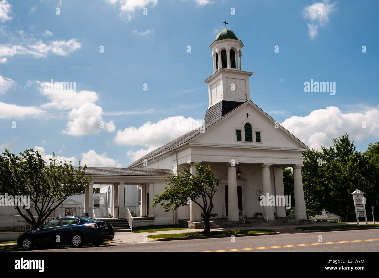 St. John's Episcopal Church, 275 E Main St, Wytheville, Virginia Stock Photo