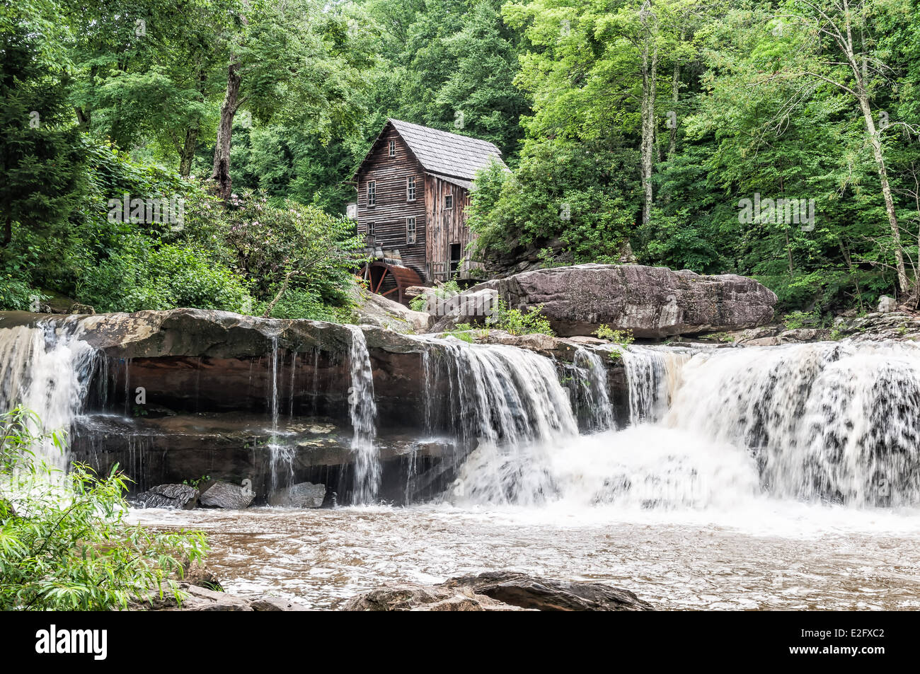 Glade Creek Grist Mill, Babcock State Park, Clifftop, West Virginia