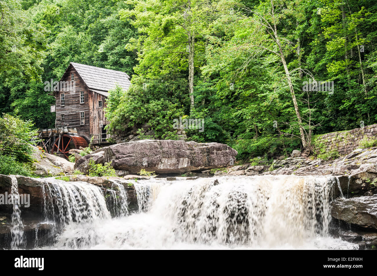Glade Creek Grist Mill, Babcock State Park, Clifftop, West Virginia