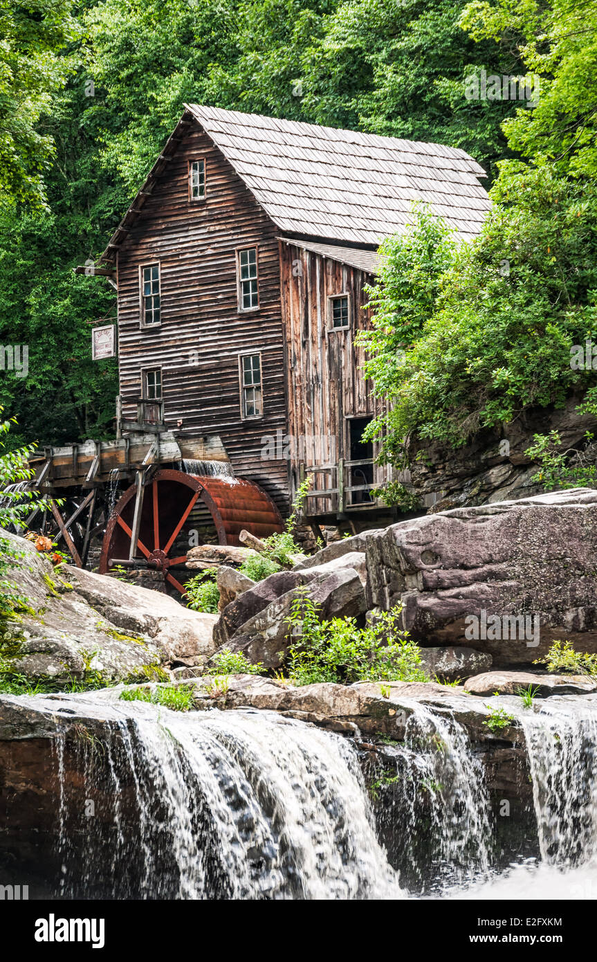 Glade Creek Grist Mill, Babcock State Park, Clifftop, West Virginia