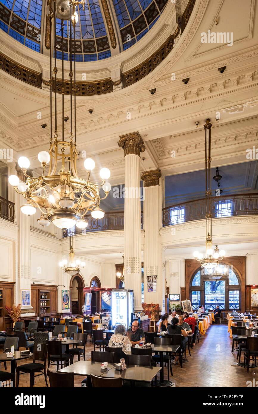 Argentina Buenos Aires Retiro cafe dating from 1915 located in the Retiro station Stock Photo