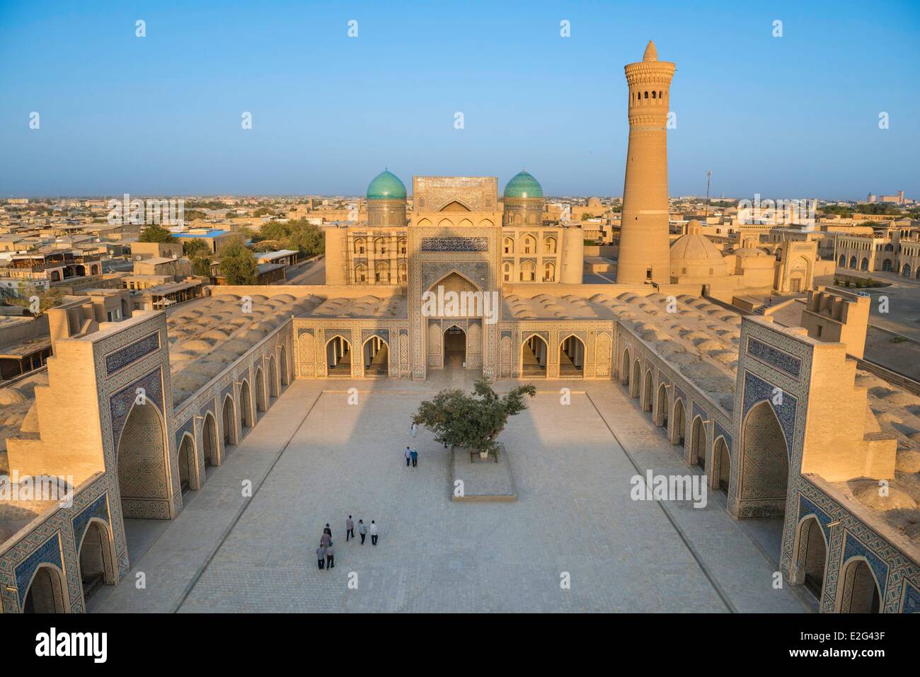 Uzbekistan Silk Road Bukhara Historical Center Listed As World Stock Photo Alamy
