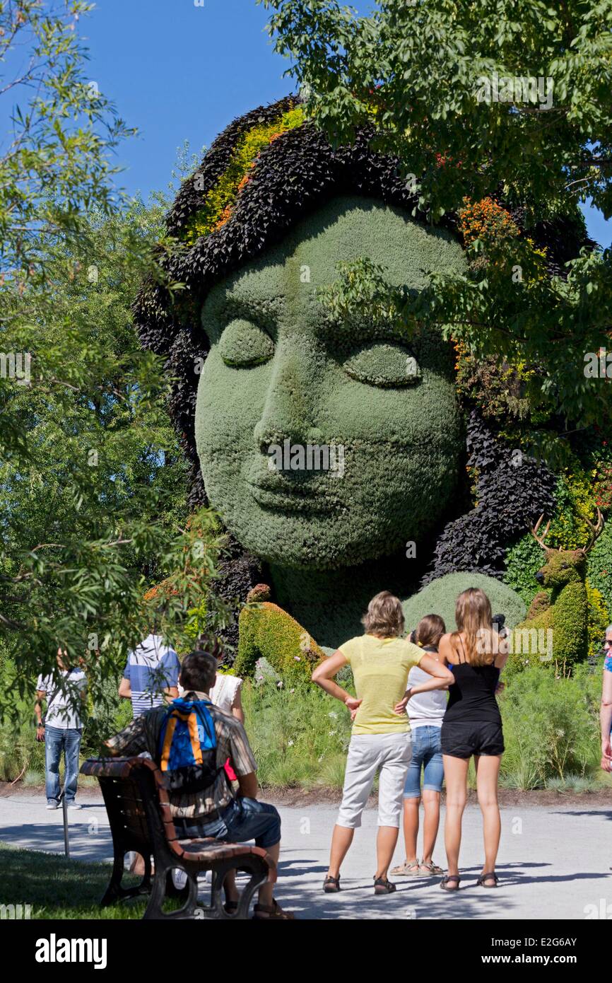 Canada Quebec province Montreal the Botanical Garden the Mosaicultures