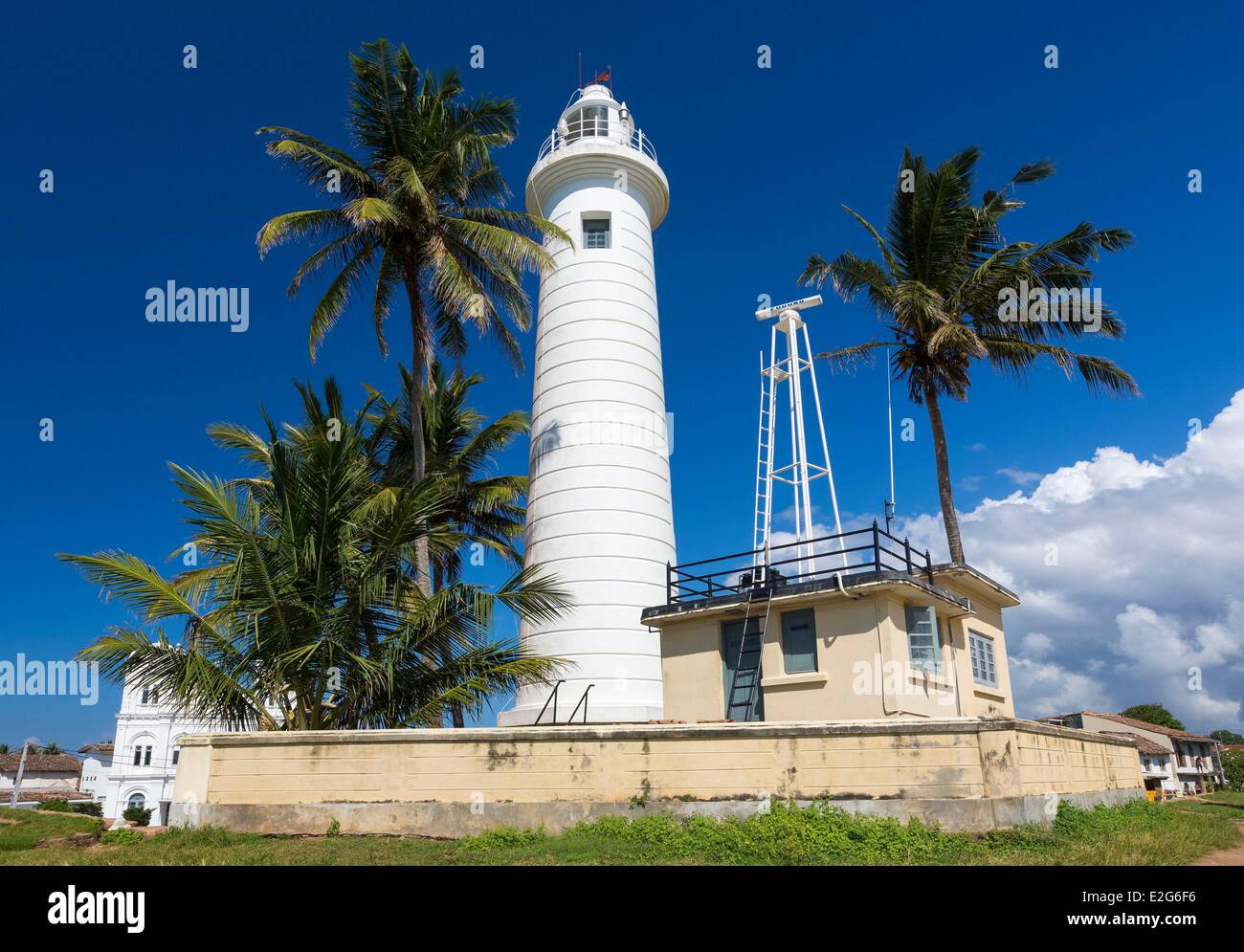 Sri Lanka Southern province Galle district Galle lighthouse in the fort Stock Photo