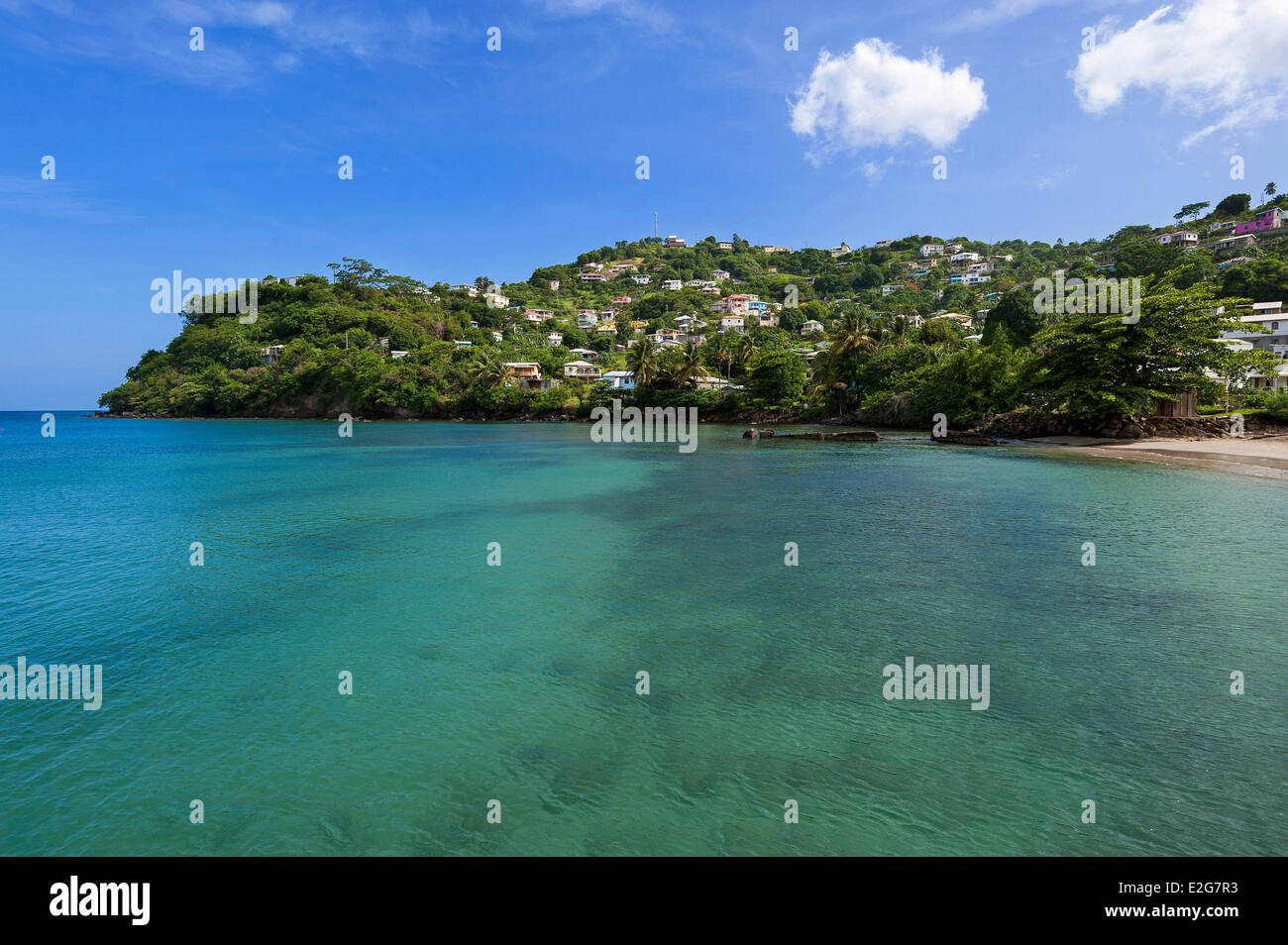 Grenada Island Grand Mal Bay Stock Photo Alamy