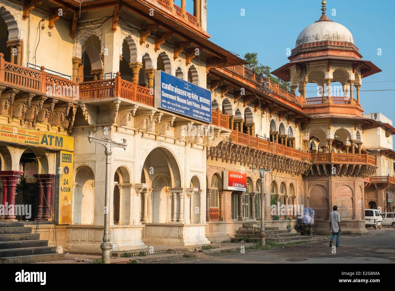 India Rajasthan State Jhalawar the Fort or Garh Palace Stock Photo - Alamy