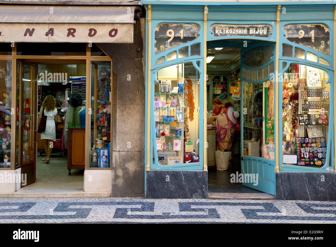 Baixa lisbon shop hi-res stock photography and images - Alamy