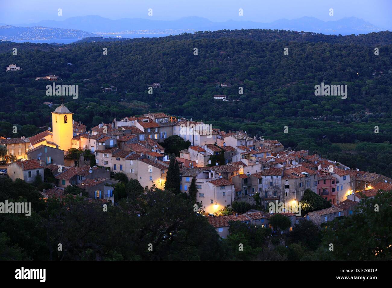 France Var Saint Tropez peninsula Ramatuelle Stock Photo