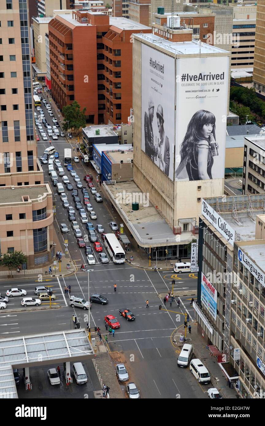 South Africa Gauteng province Johannesburg Braamfontein district De Korte street Stock Photo Alamy