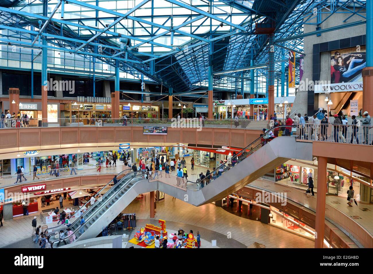 South Africa Gauteng province Johannesburg CBD (Central Business Stock
