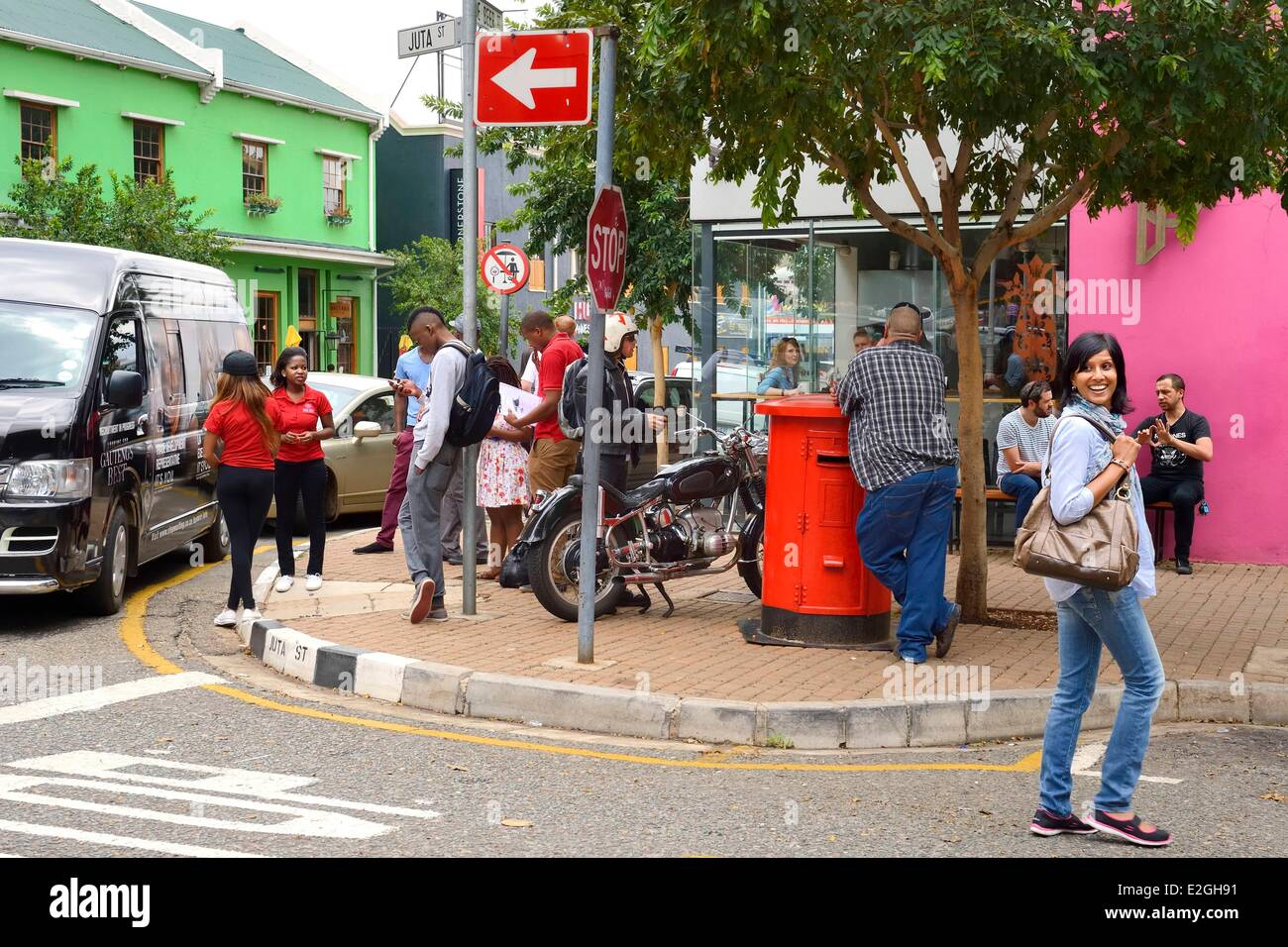 South Africa Gauteng province Johannesburg Braamfontein district at