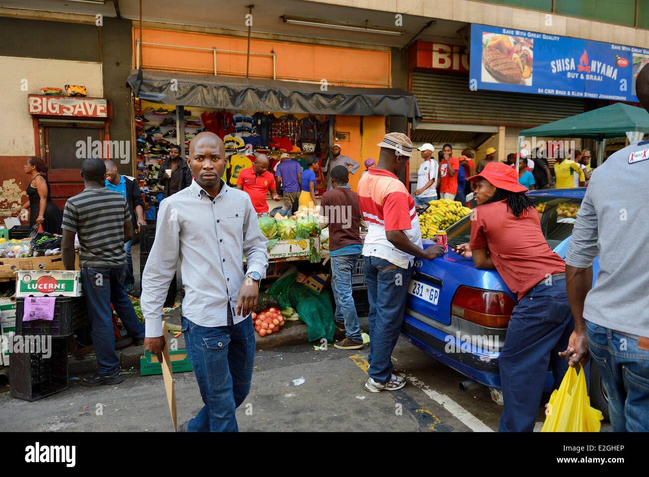 South Africa Gauteng province Johannesburg CBD (Central Business