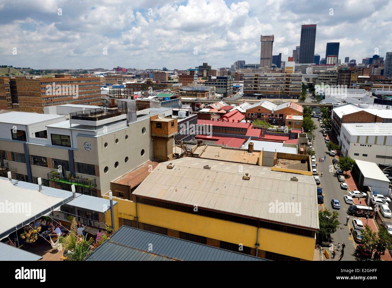 South Africa Gauteng province Johannesburg CBD (Central Business